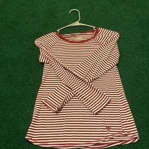 Red Striped Long Sleeve Shirt From Justice